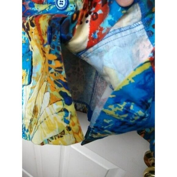 TONI Morgan Women's Long Sleeve Collared Front Button Shacket. Size L - Picture 11 of 15